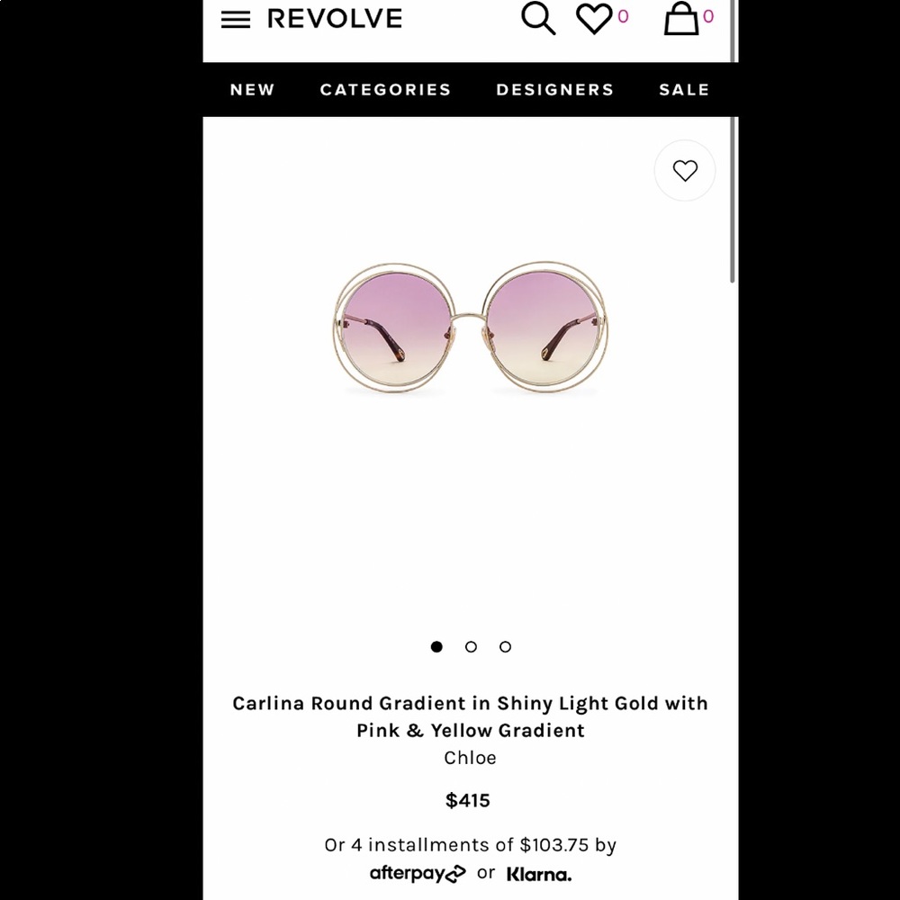 Chloe sunglasses brand new never worn